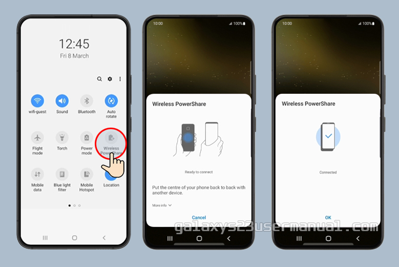 samsung s23 powershare