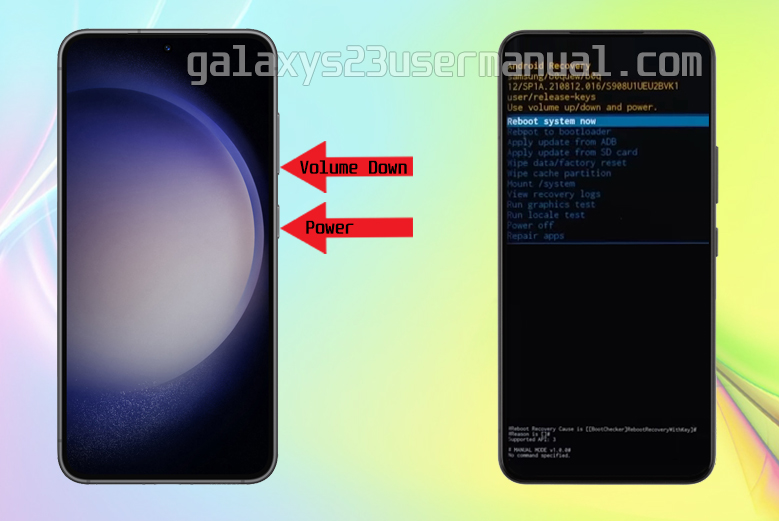 samsung s23 recovery mode