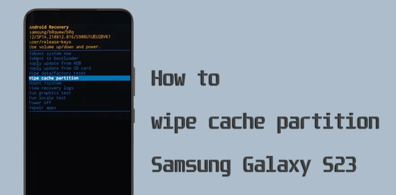 wipe cache partition samsung s23