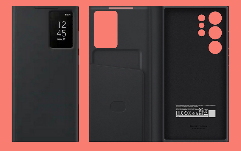 galaxy s23 ultra s-view wallet case