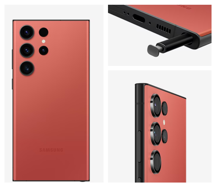 advantages of s23 ultra red