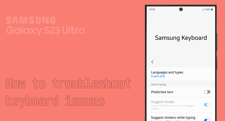 reset keyboard settings on samsung s23 ultra