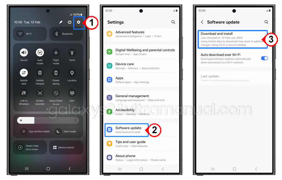 s24 ultra software update
