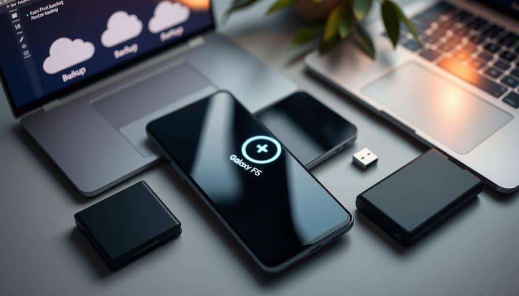 Galaxy F05 Data Backup Preparation Galaxy F05 Data Backup Preparation