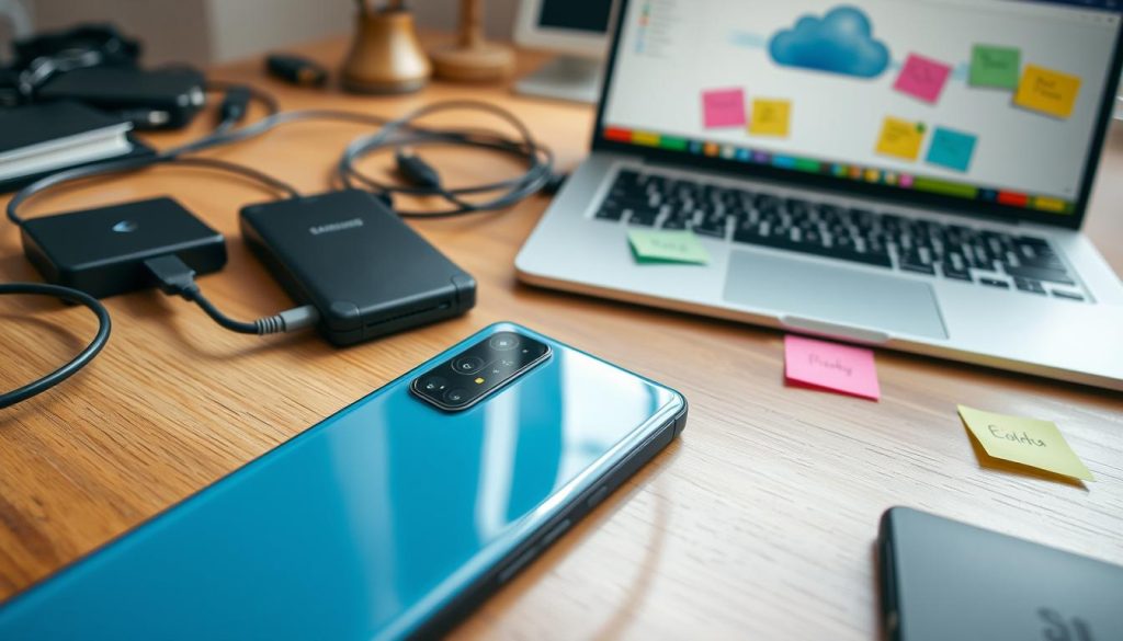 Samsung A34 Data Backup Preparation