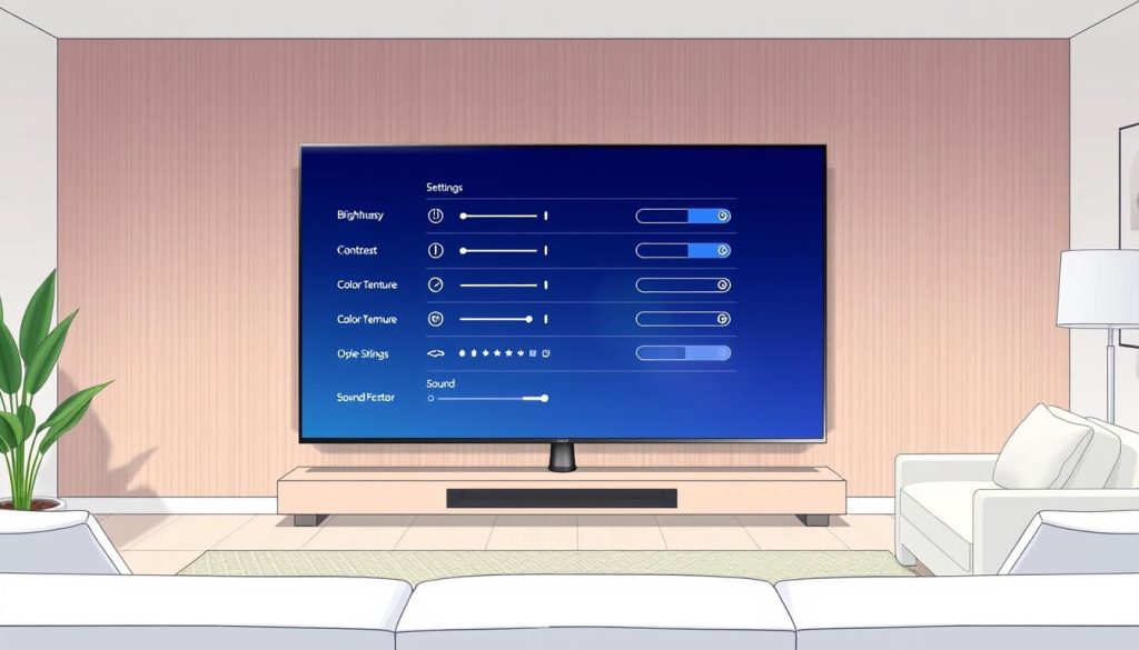 Samsung CU7000 TV Manual Settings