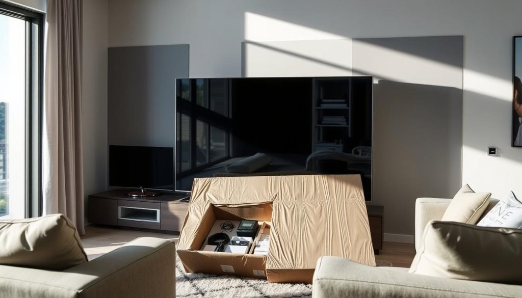 Samsung CU7000 TV Unboxing