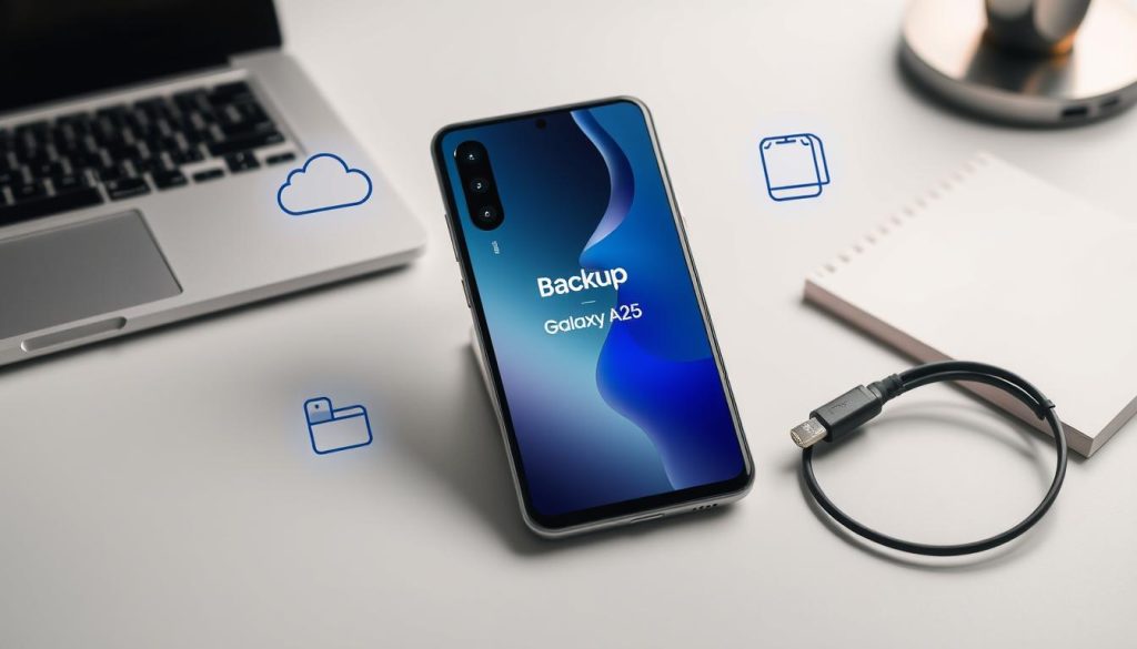 Samsung Galaxy A25 Backup Preparation