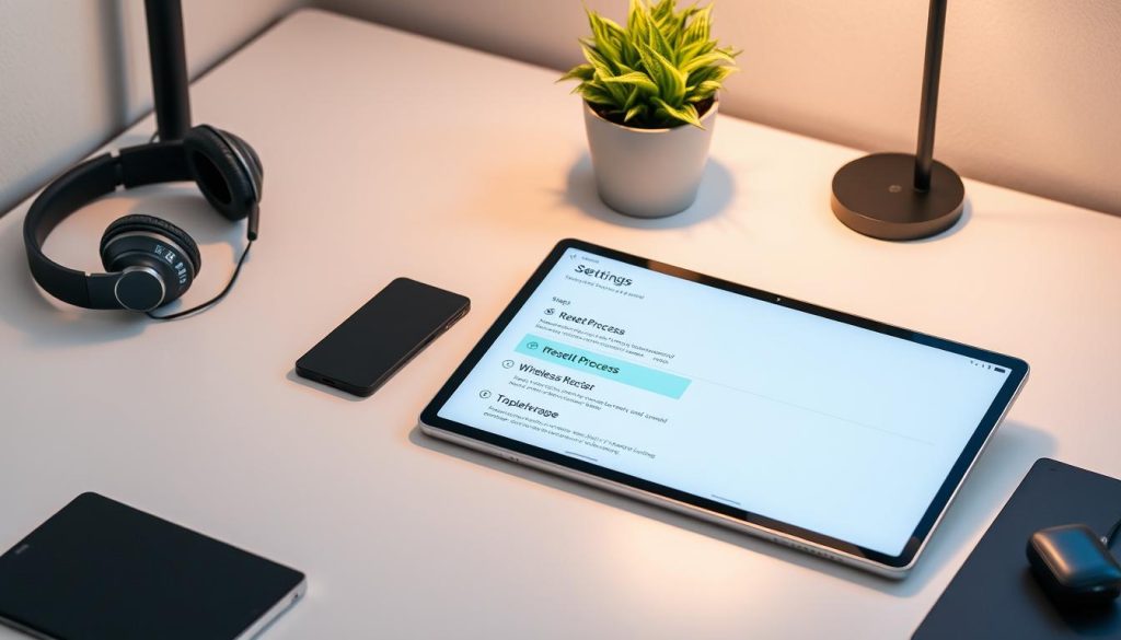 Samsung Galaxy Tab A9 Reset Process