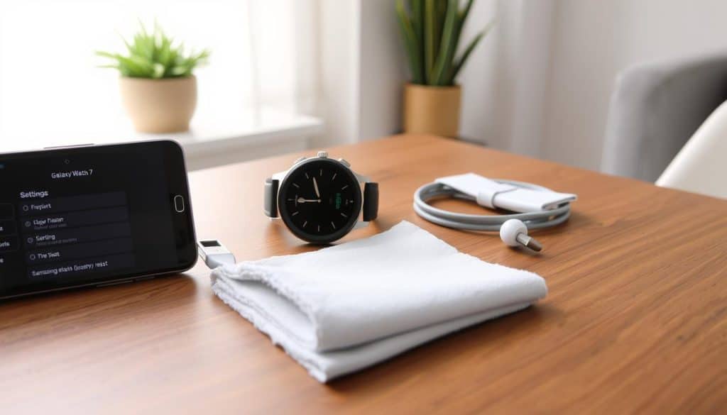 Samsung Galaxy Watch 7 Preparation for Factory Reset Samsung Galaxy Watch 7 Preparation for Factory Reset