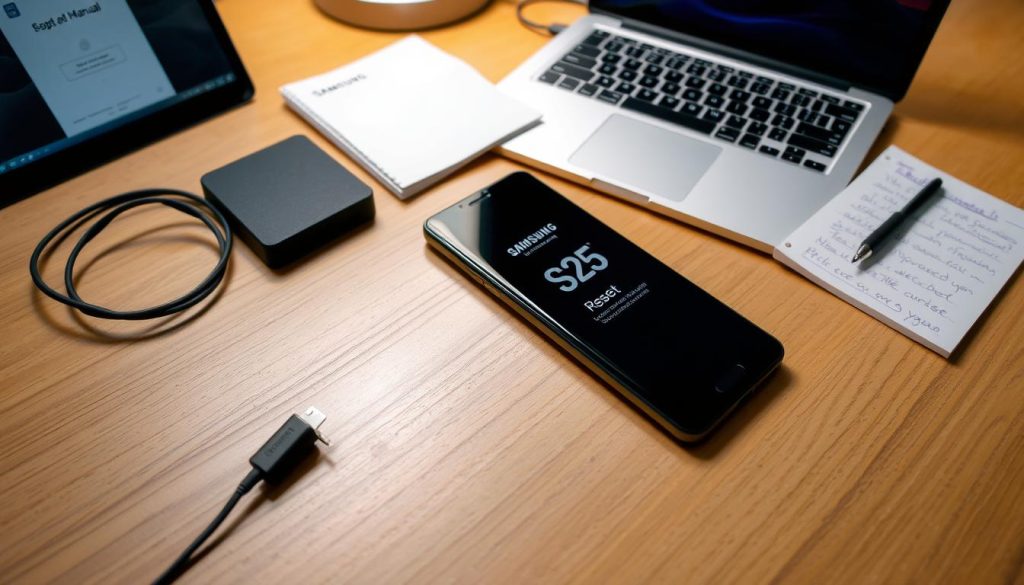 Samsung S25 Reset Preparation