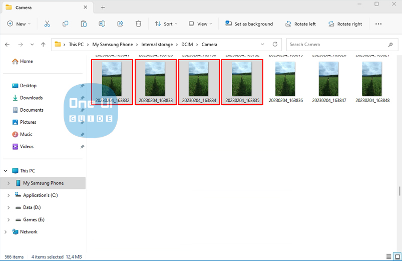 transfer photos to pc 4