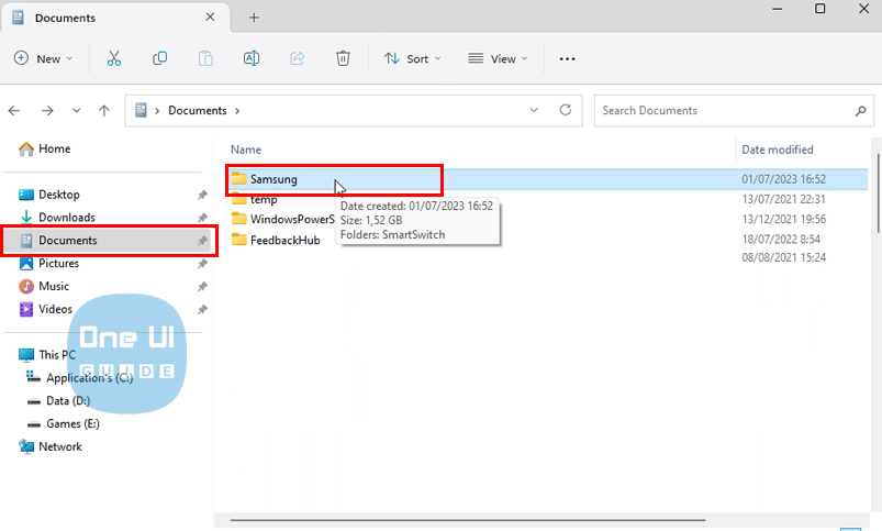 smart switch default save location