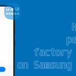 factory reset samsung