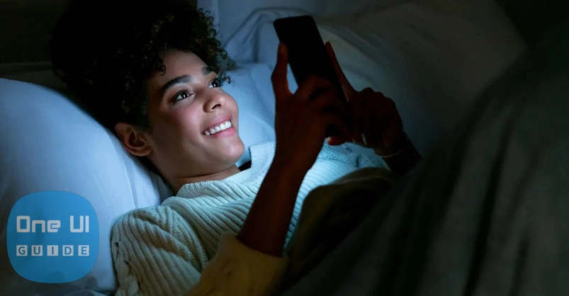 blue light filter on samsung