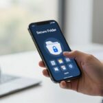 how to use secure folder