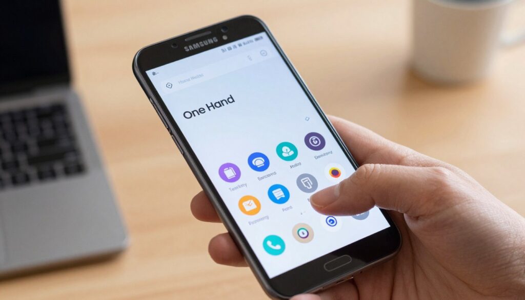 samsung one handed mode samsung one handed mode