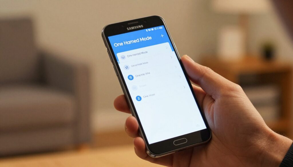 set up one handed mode on Samsung Galaxy set up one handed mode on Samsung Galaxy
