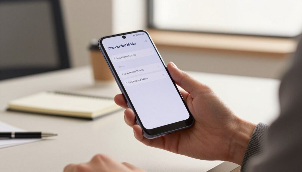 set up one handed mode on Samsung Galaxy set up one handed mode on Samsung Galaxy