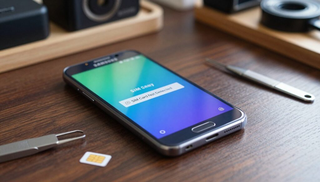 sim card not detected on Galaxy phone sim card not detected on Galaxy phone